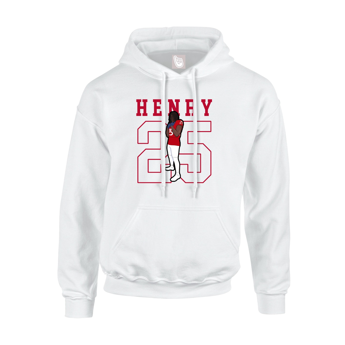 Hoodie — Shirsey in White