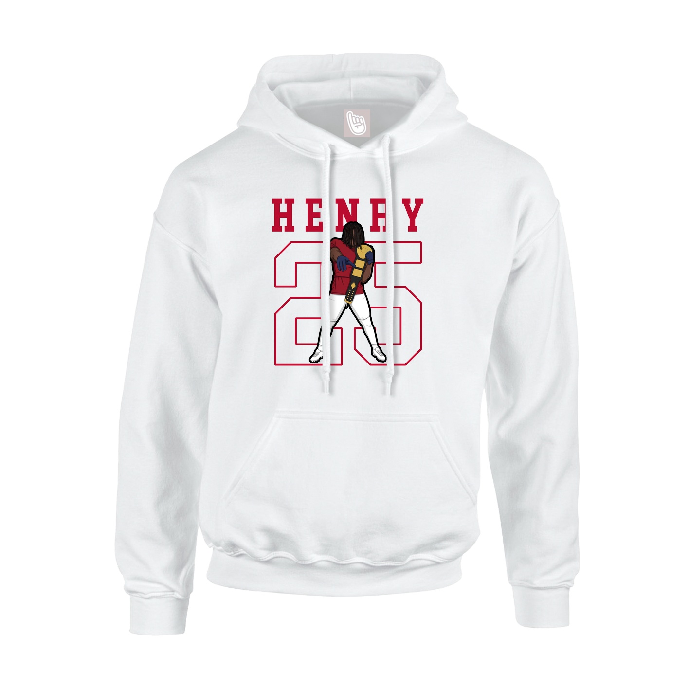 Youth Hoodie — Shirsey in White