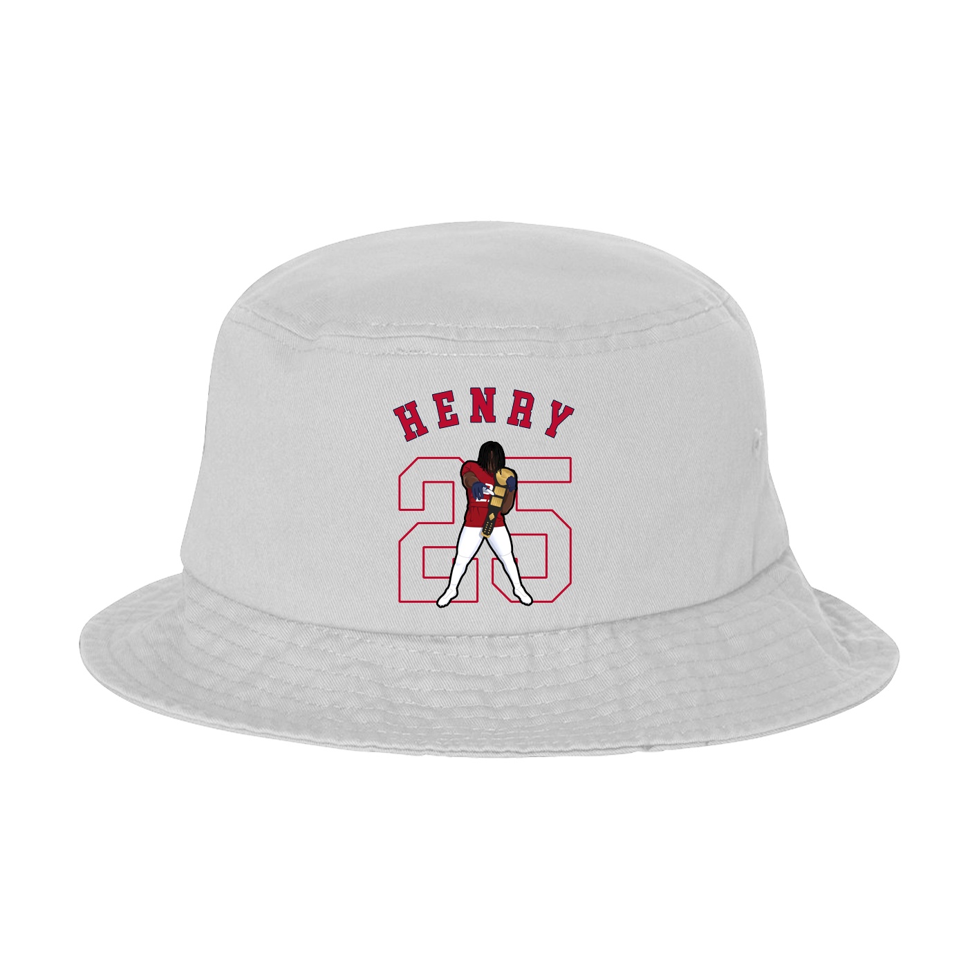 Bucket Cap — Shirsey Arch in White