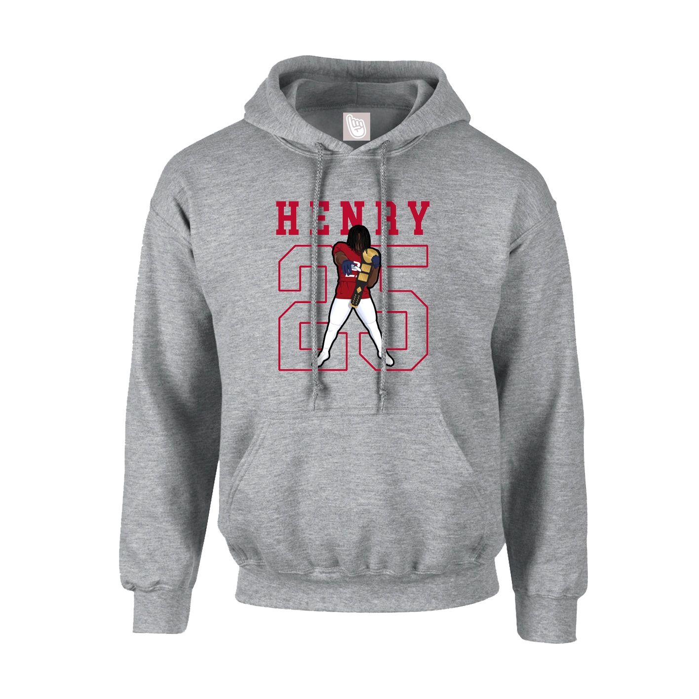 Hoodie — Shirsey in Grey