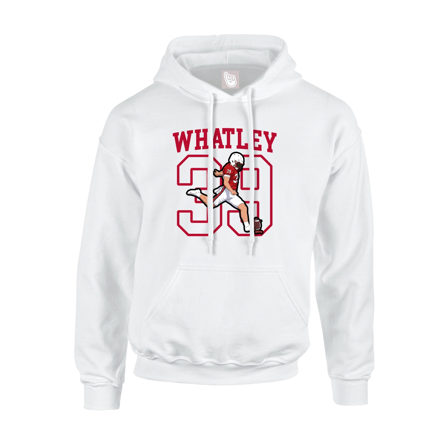Youth Hoodie — Shirsey in White