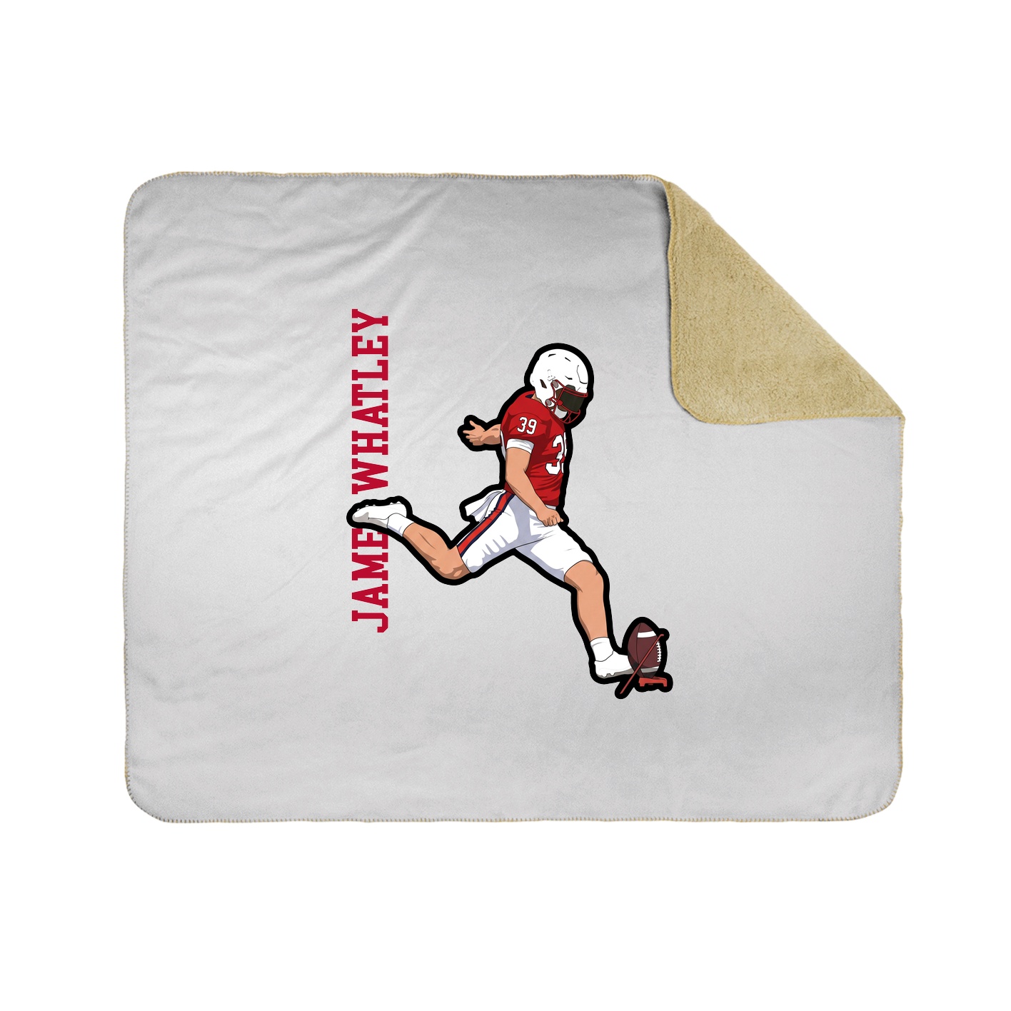 50x60 Sherpa Lined Throw Blanket