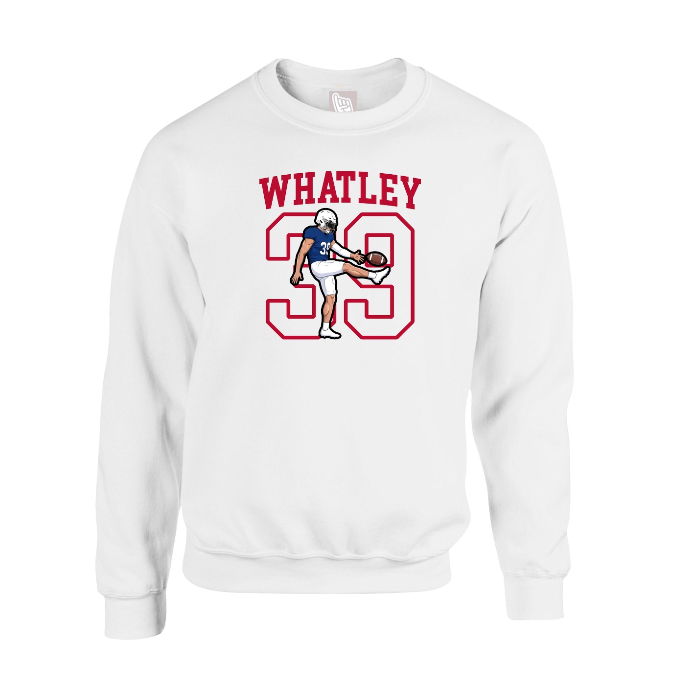 Fleece Crew — Shirsey in White