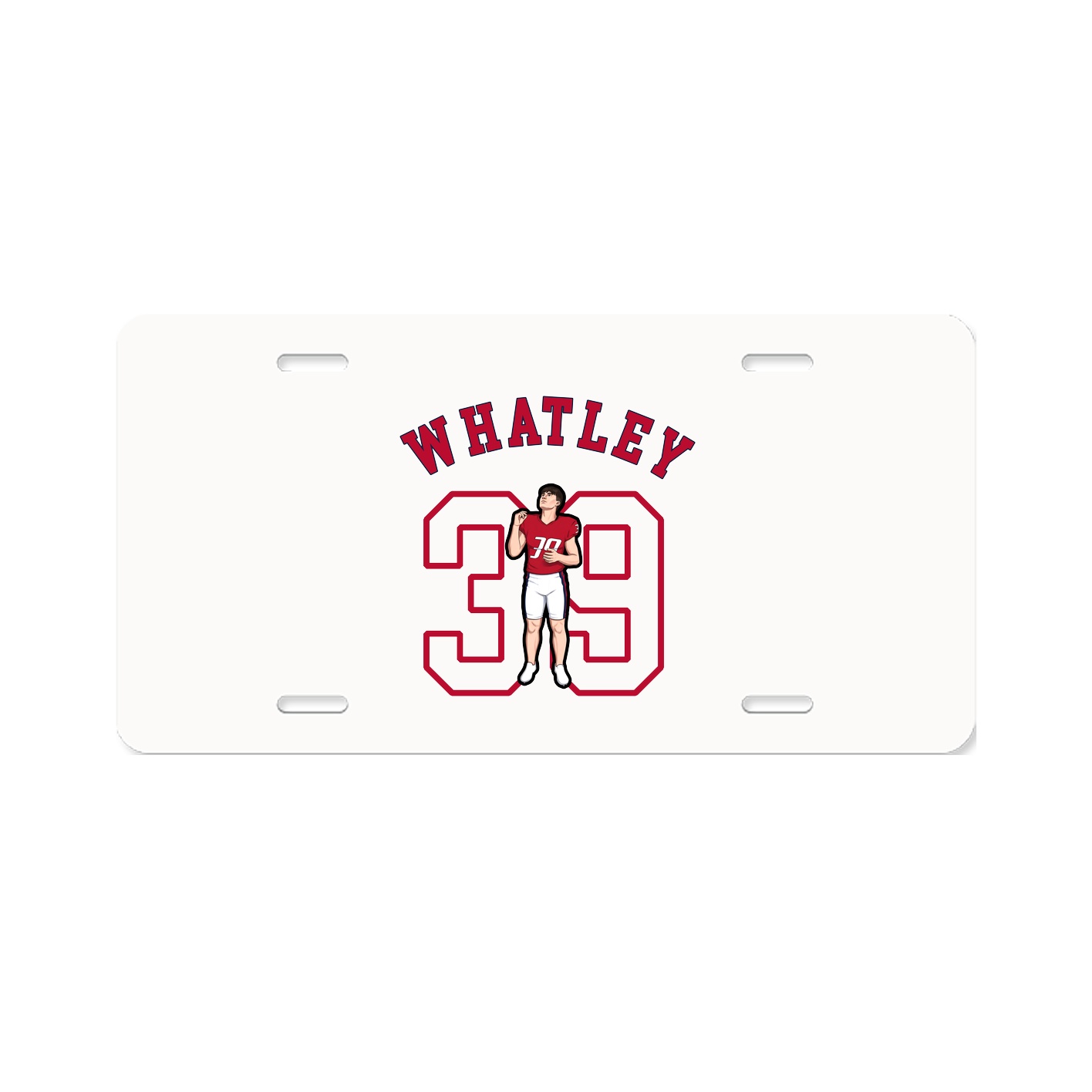 License Plate — Shirsey Arch in Classic