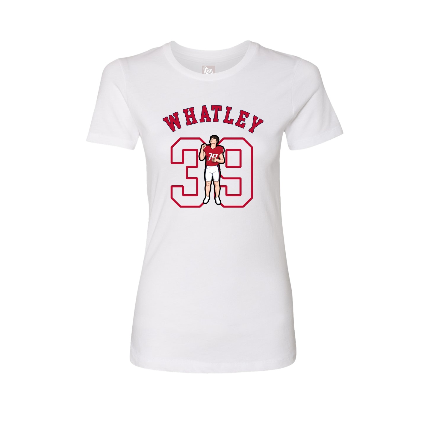 Womens Tee — Shirsey Arch in White