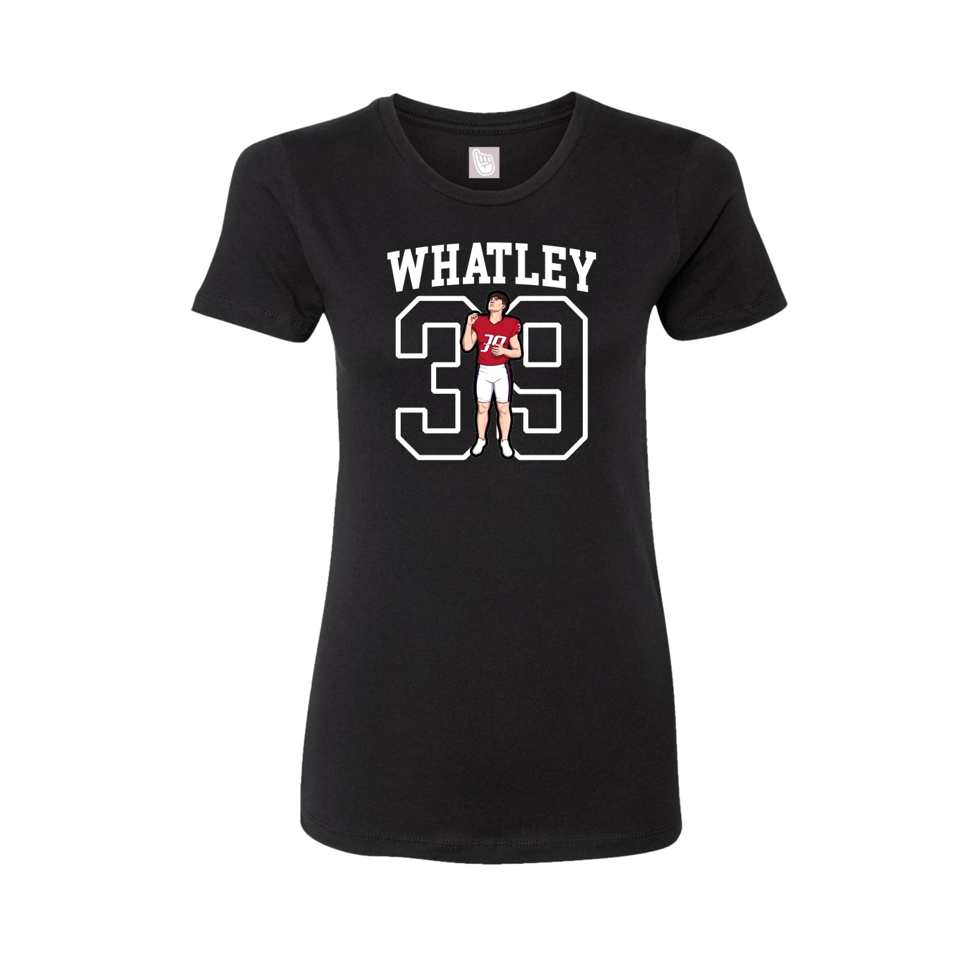 Fitted Women's Tee — Shirsey in Black