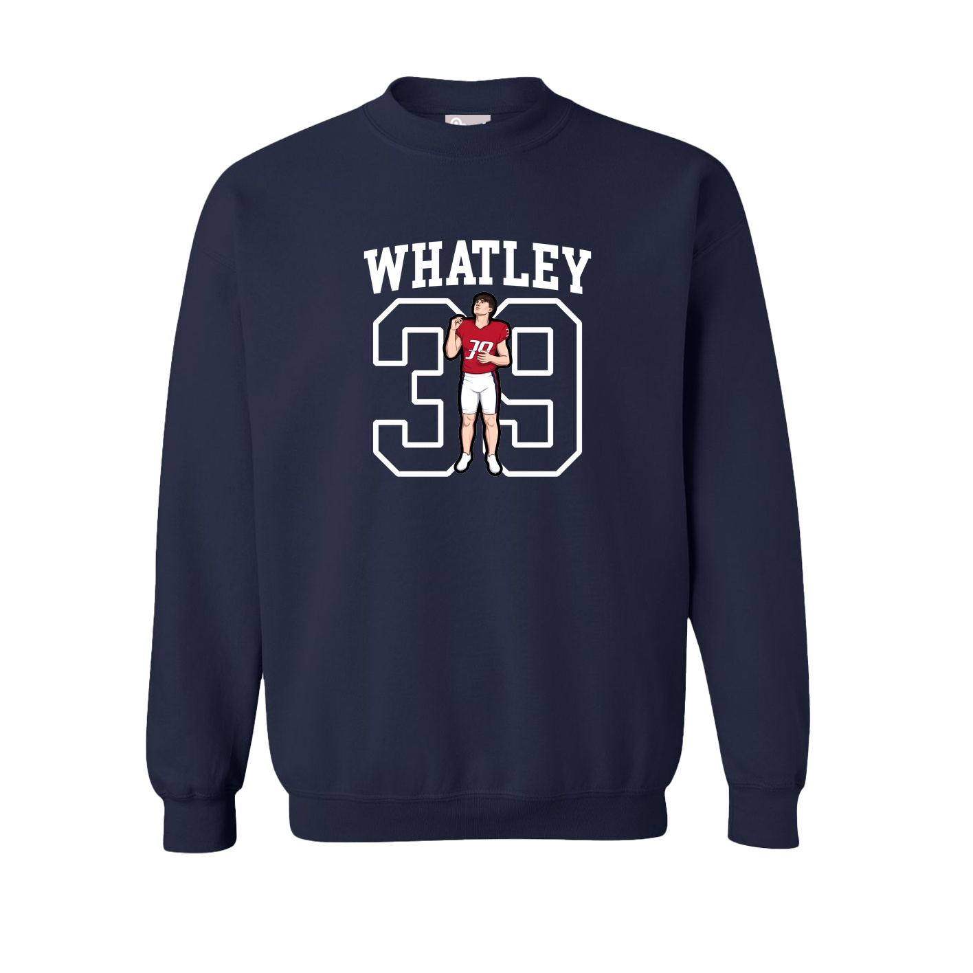 Fleece Crew — Shirsey in Navy
