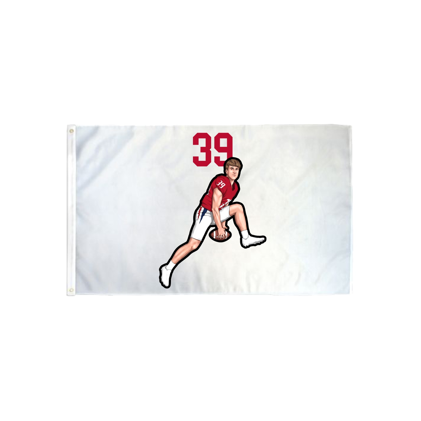3x5 Flag — Number Top in Classic