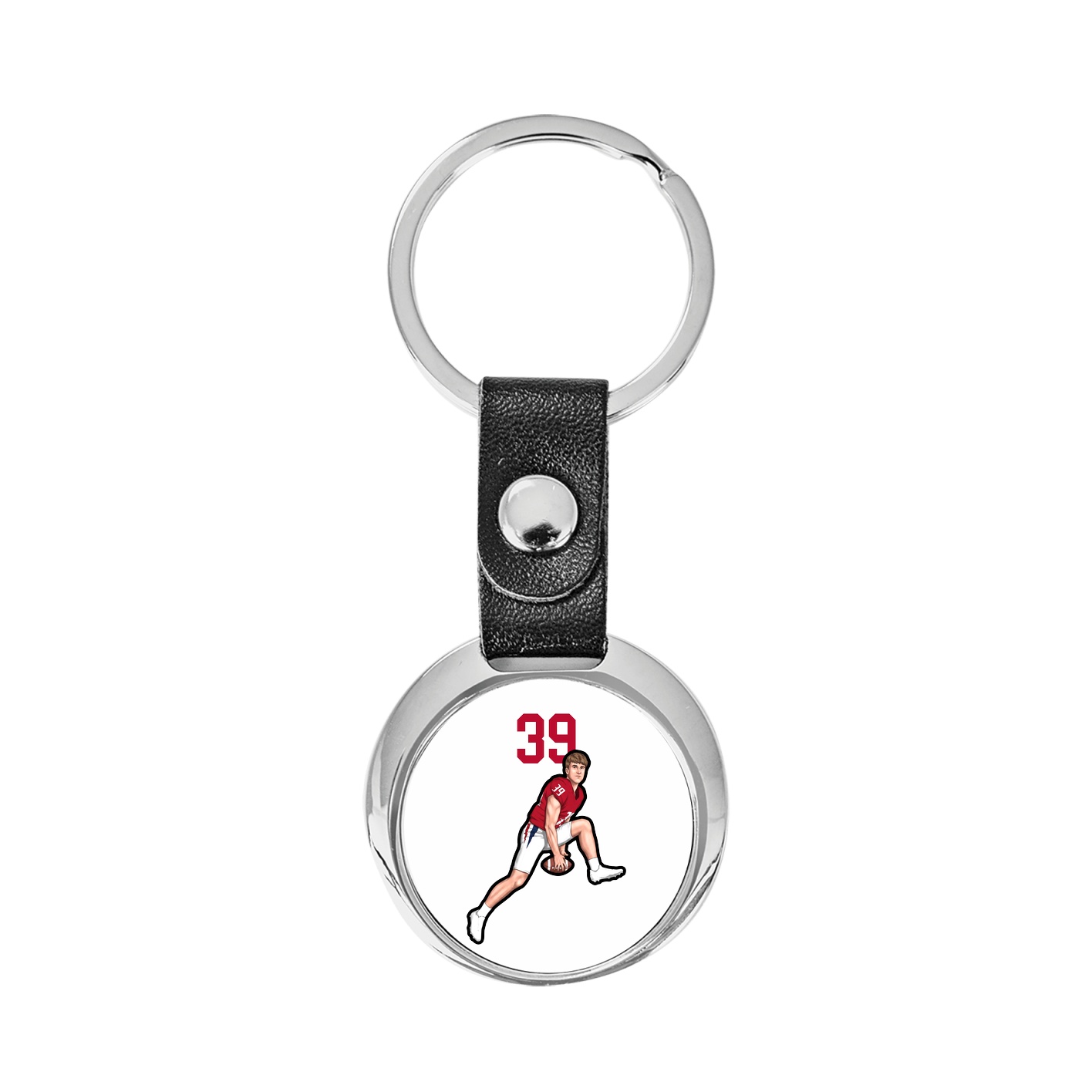 Key Chain — Number Top in Classic