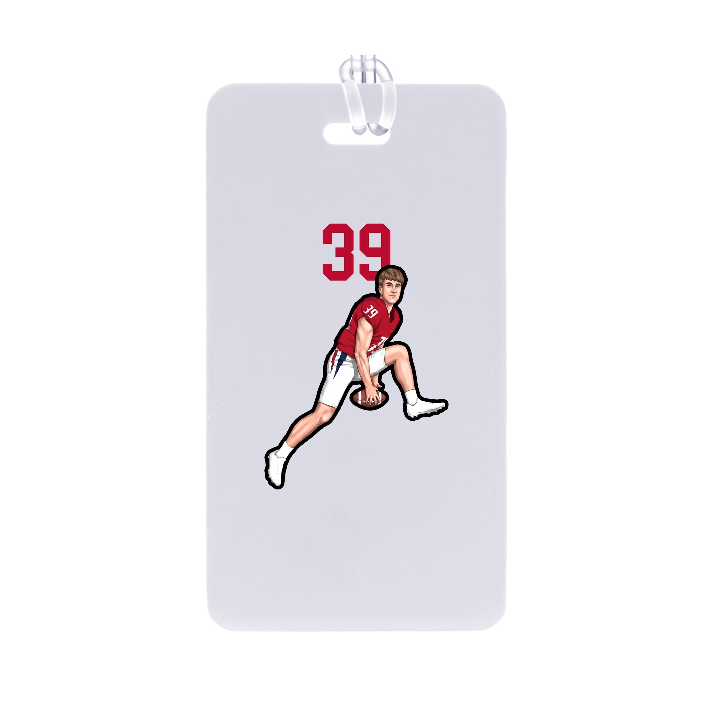 Bag Tag — Number Top in Classic