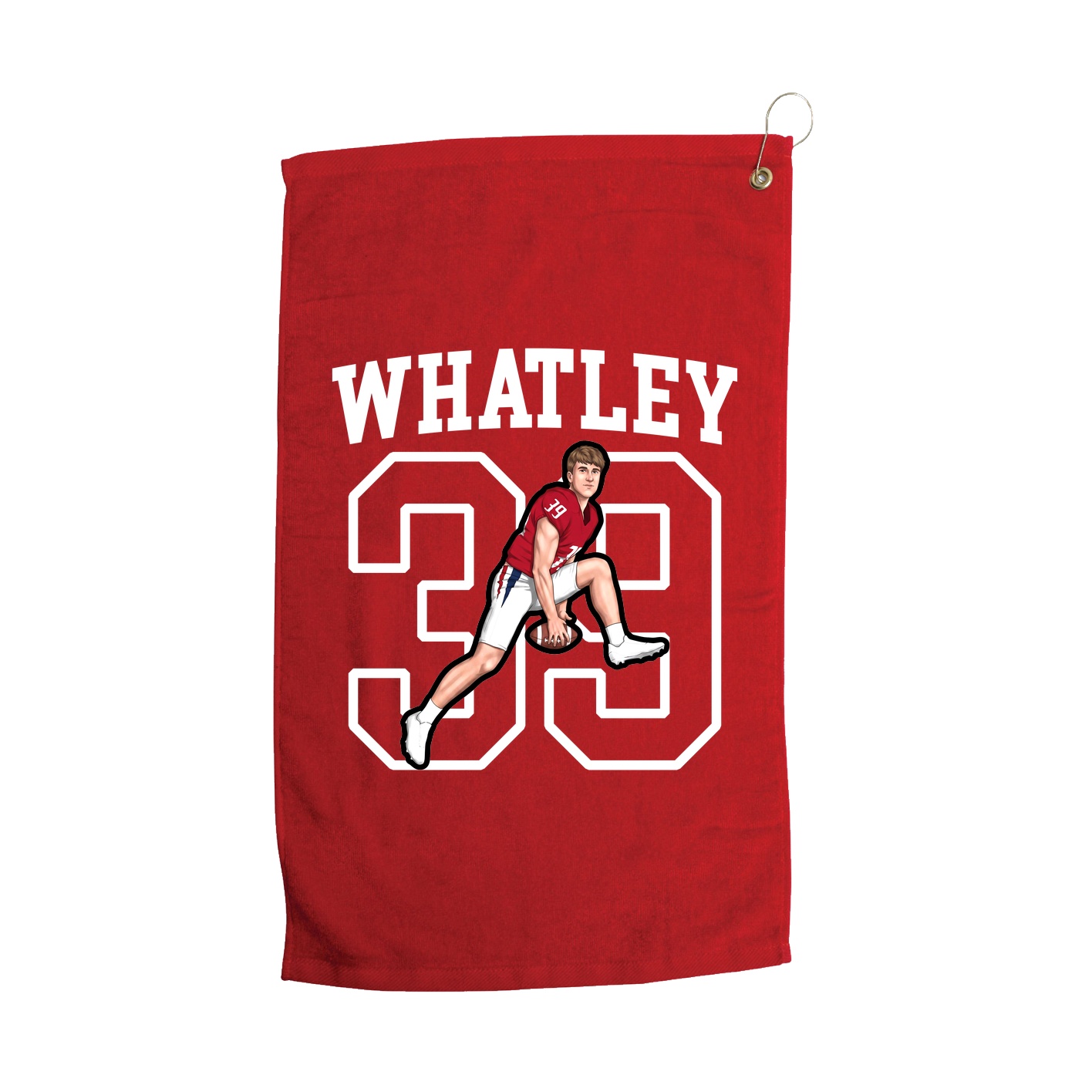 Golf Towel — Shirsey in Red