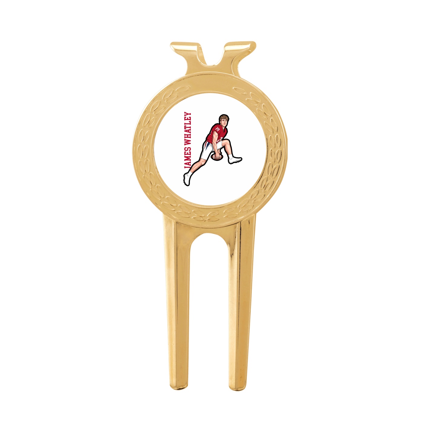 Divot Tool with Ball Marker — Name Vertical in Classic