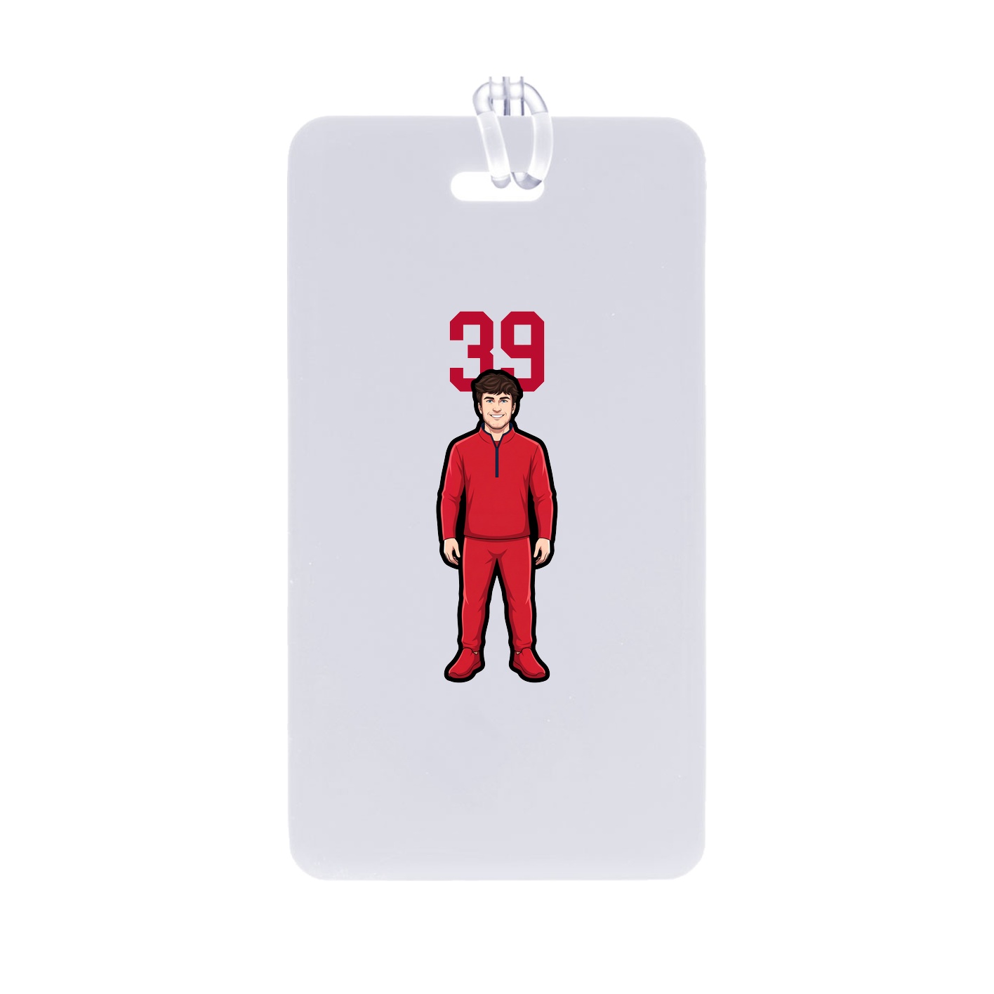 Bag Tag — Number Top in Classic