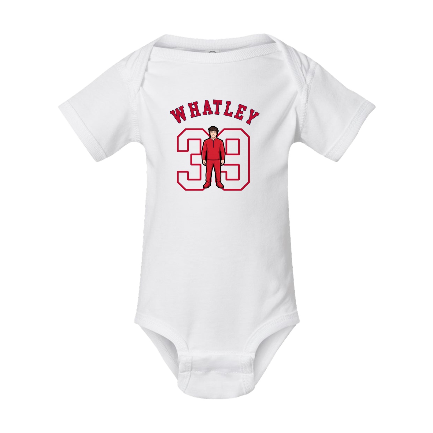 Baby Onesie — Shirsey Arch in White