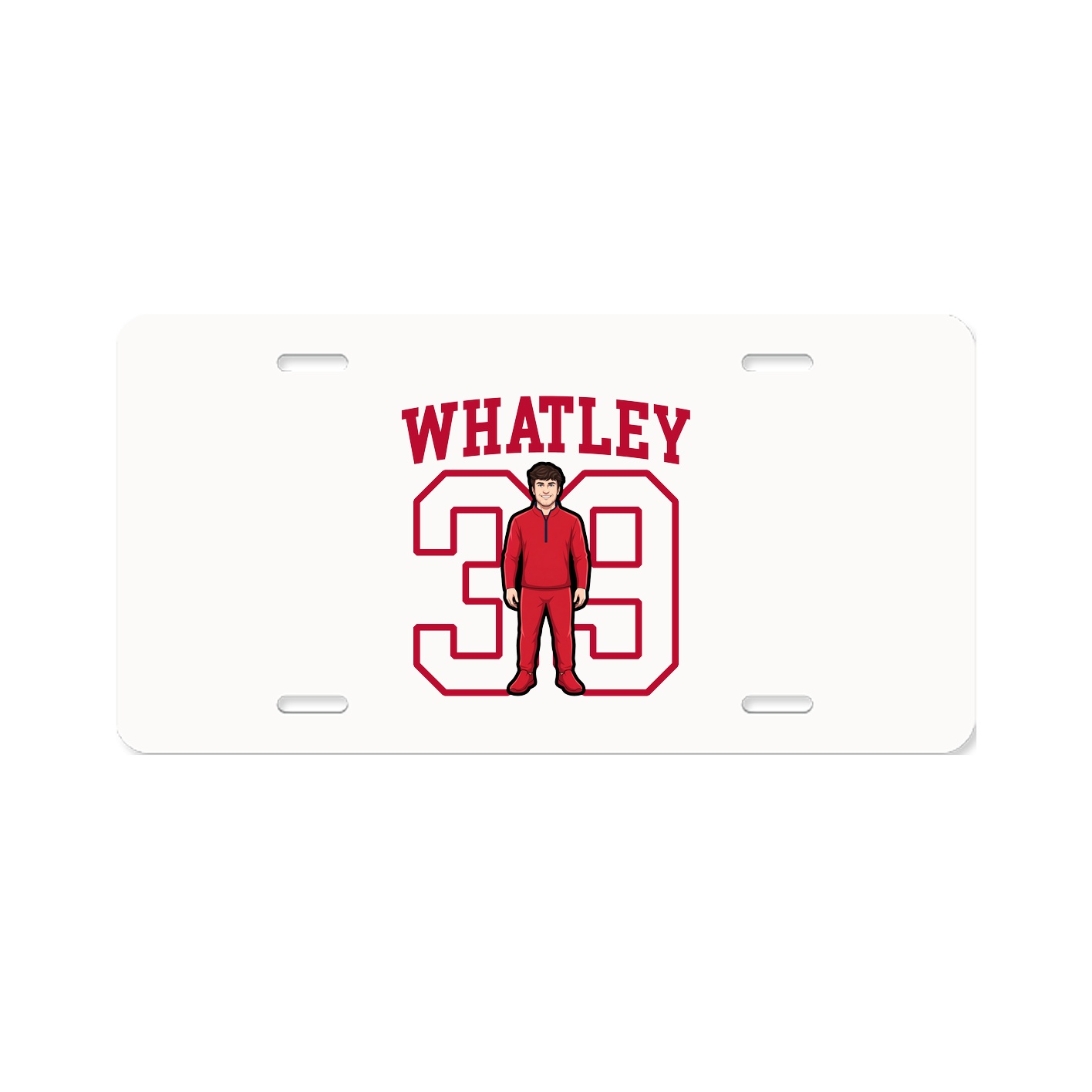 License Plate — Shirsey in Classic