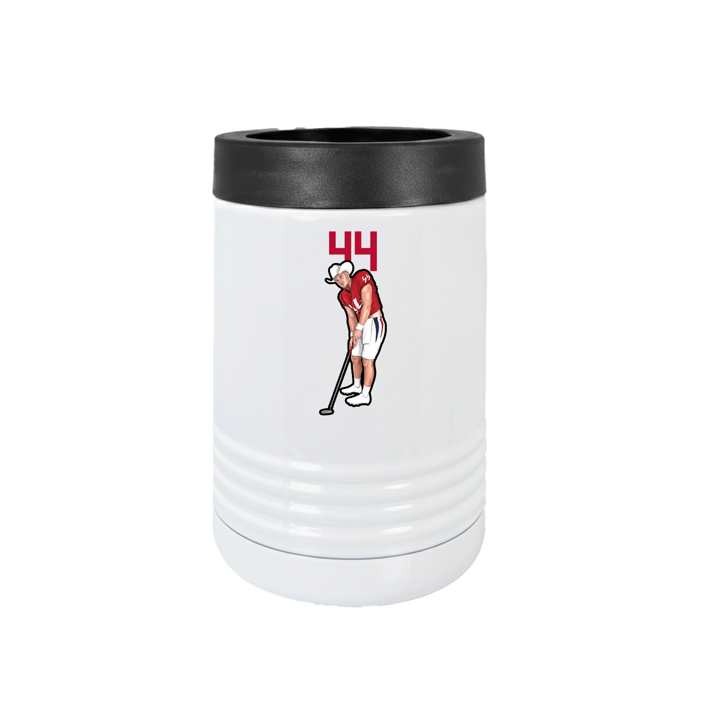 Beverage Holder — Number Top in White
