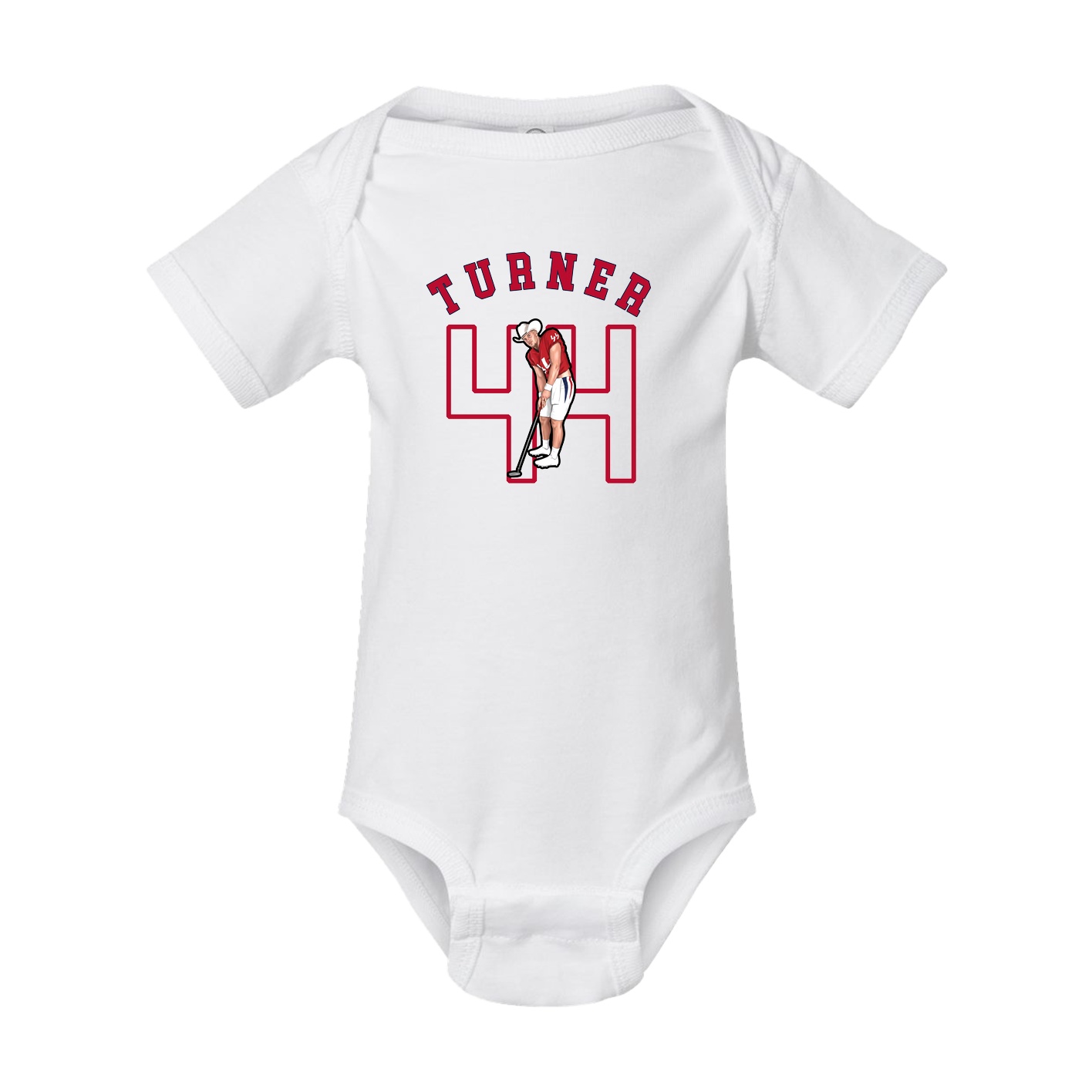 Baby Onesie — Shirsey Arch in White