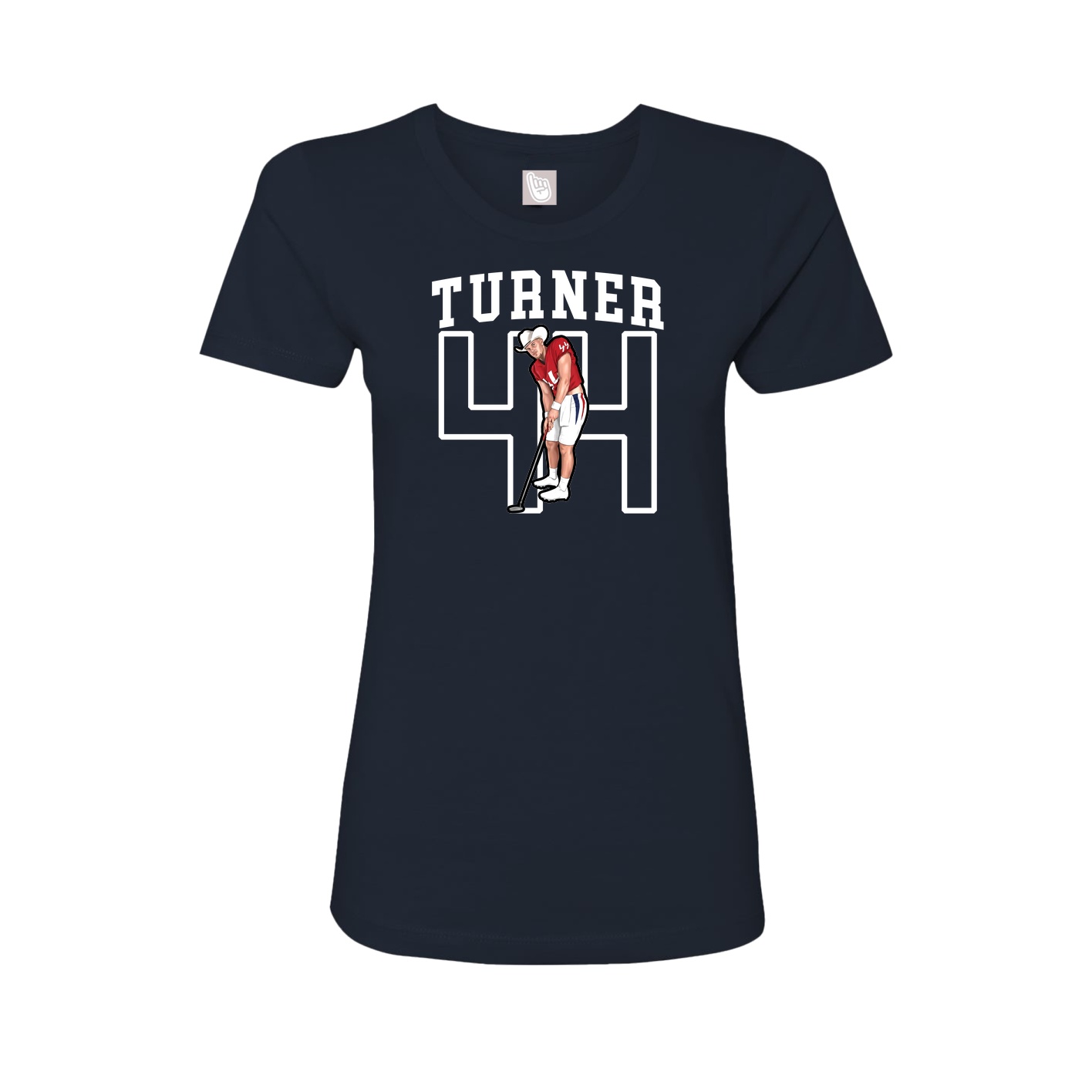 Fitted Women's Tee — Shirsey in Navy