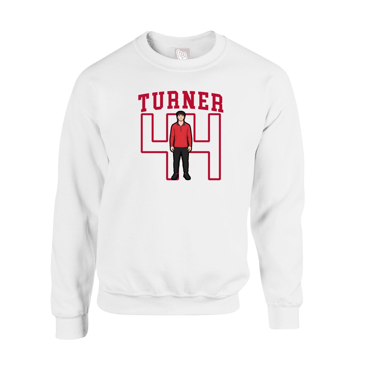 Fleece Crew — Shirsey in White