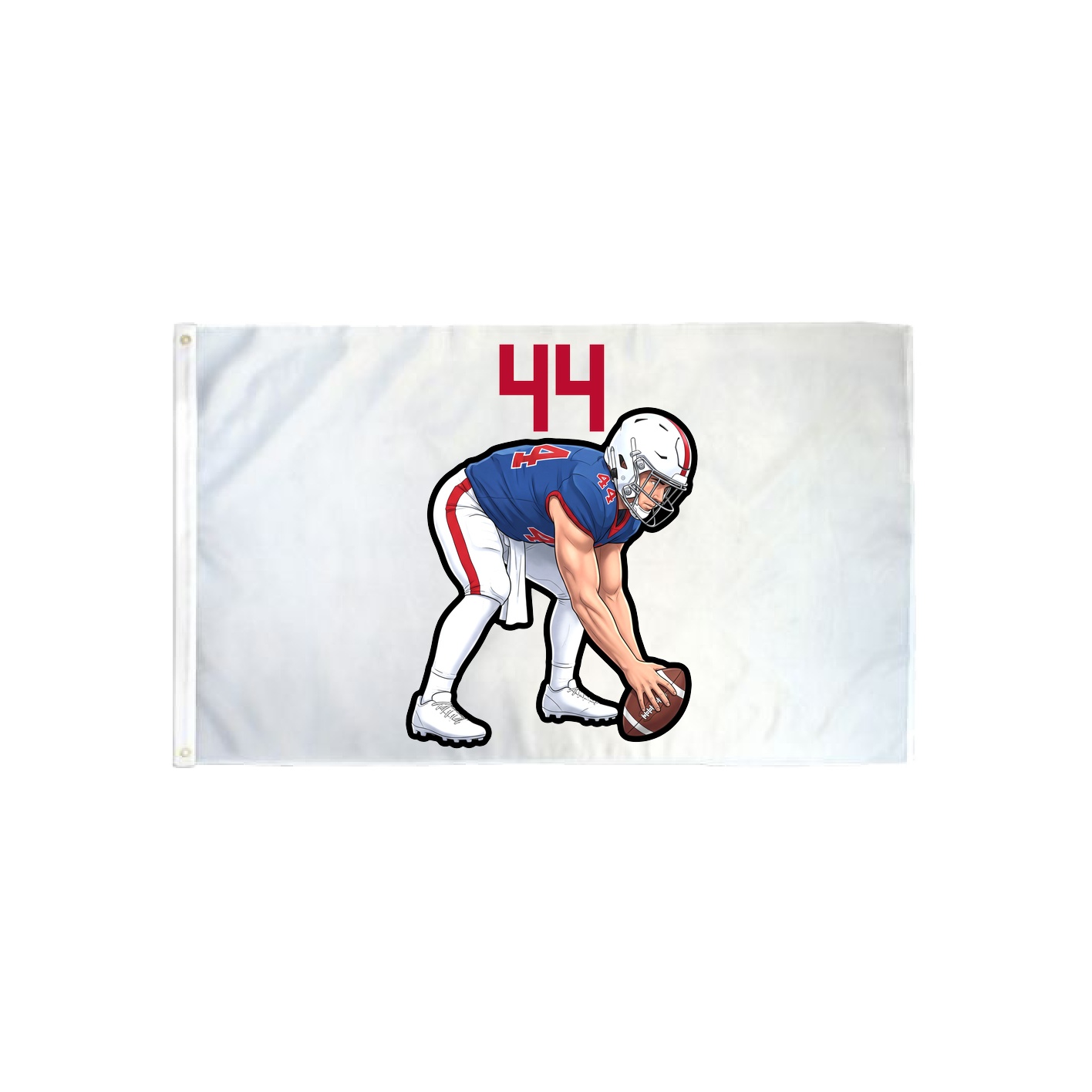 3x5 Flag — Number Top in Classic