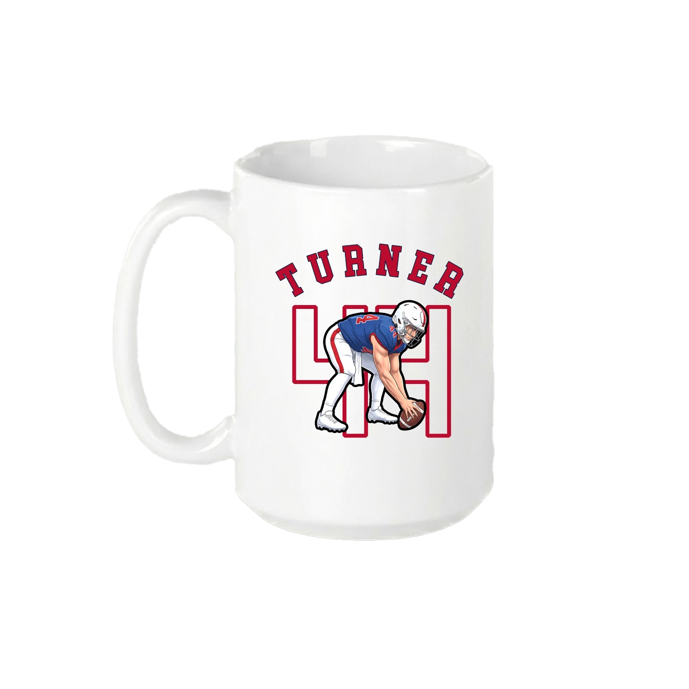 15oz Coffee Mug — Shirsey Arch in White