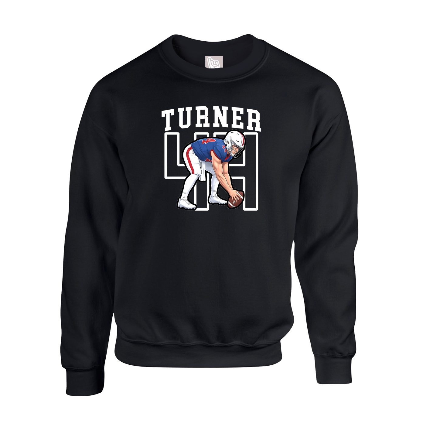 Fleece Crew — Shirsey in Black