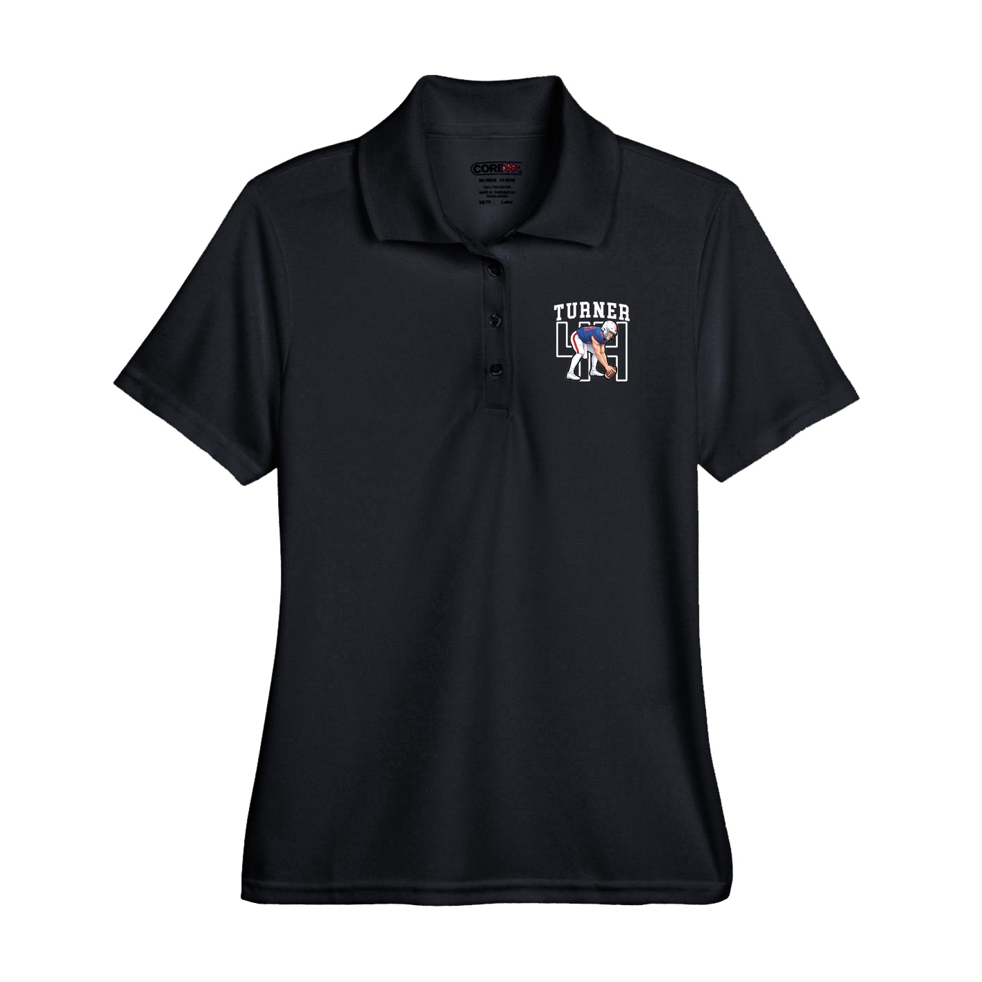 Performance Polo — Shirsey in Black