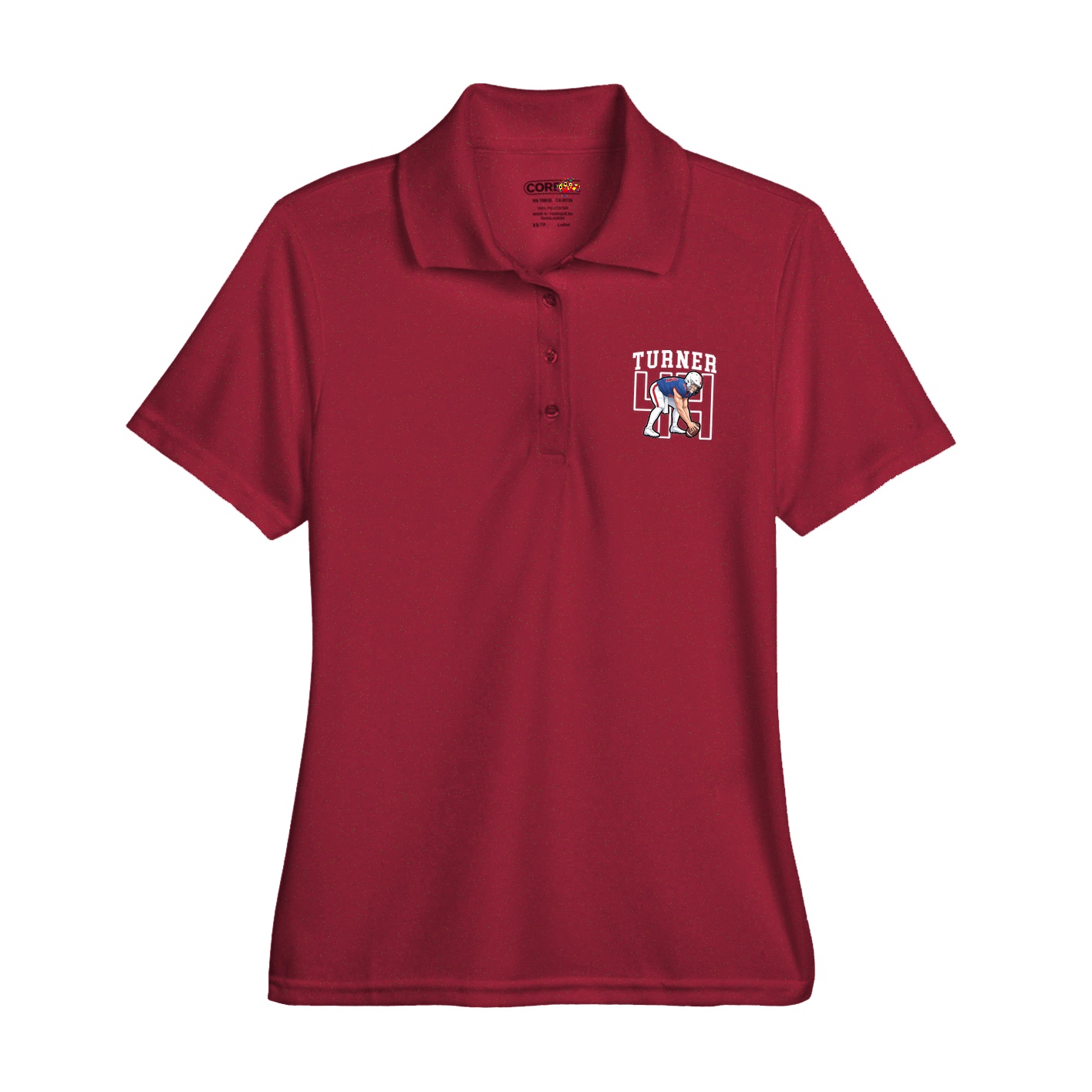 Womens Performance Polo — Shirsey in Red