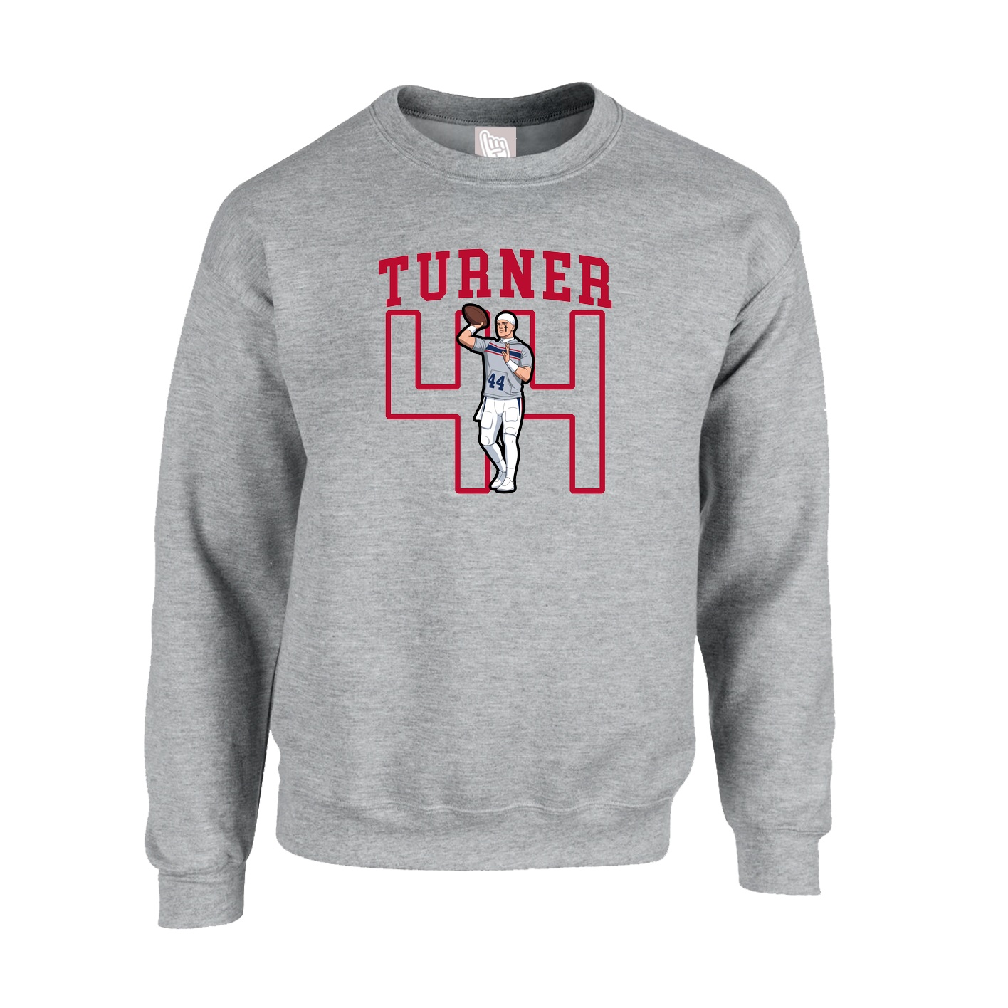 Fleece Crew — Shirsey in Grey