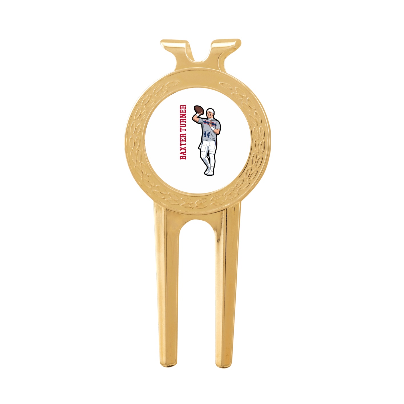 Divot Tool with Ball Marker — Name Vertical in Classic
