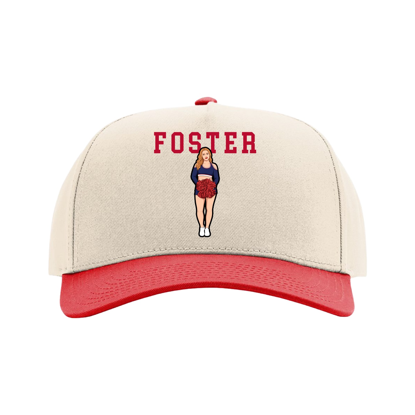 Full Fabric Five-Panel Champ Cap