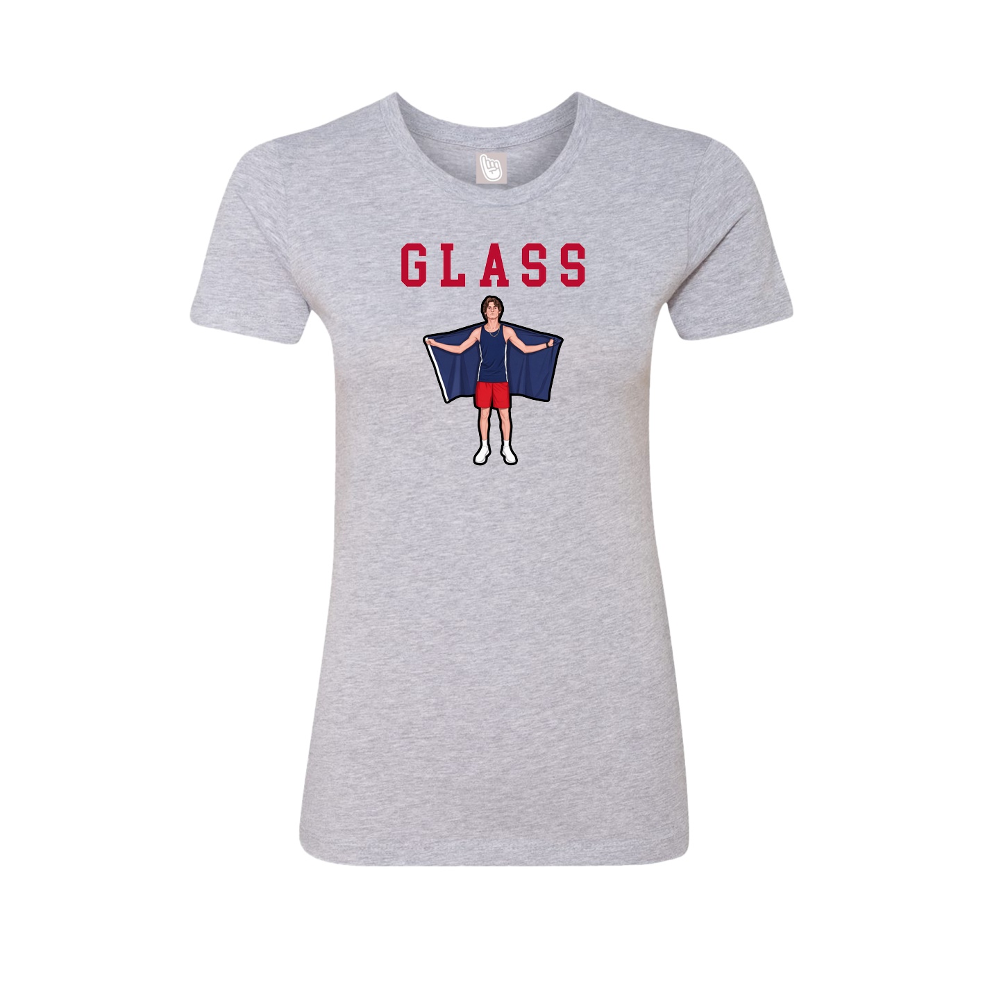 Fitted Women's Tee — Shirsey in Grey