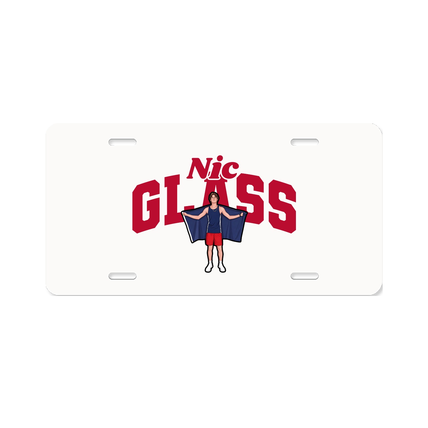 License Plate — Signature Arch in Classic