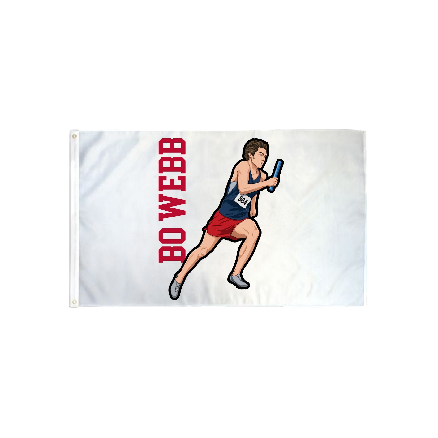3x5 Flag — Name Vertical in Classic