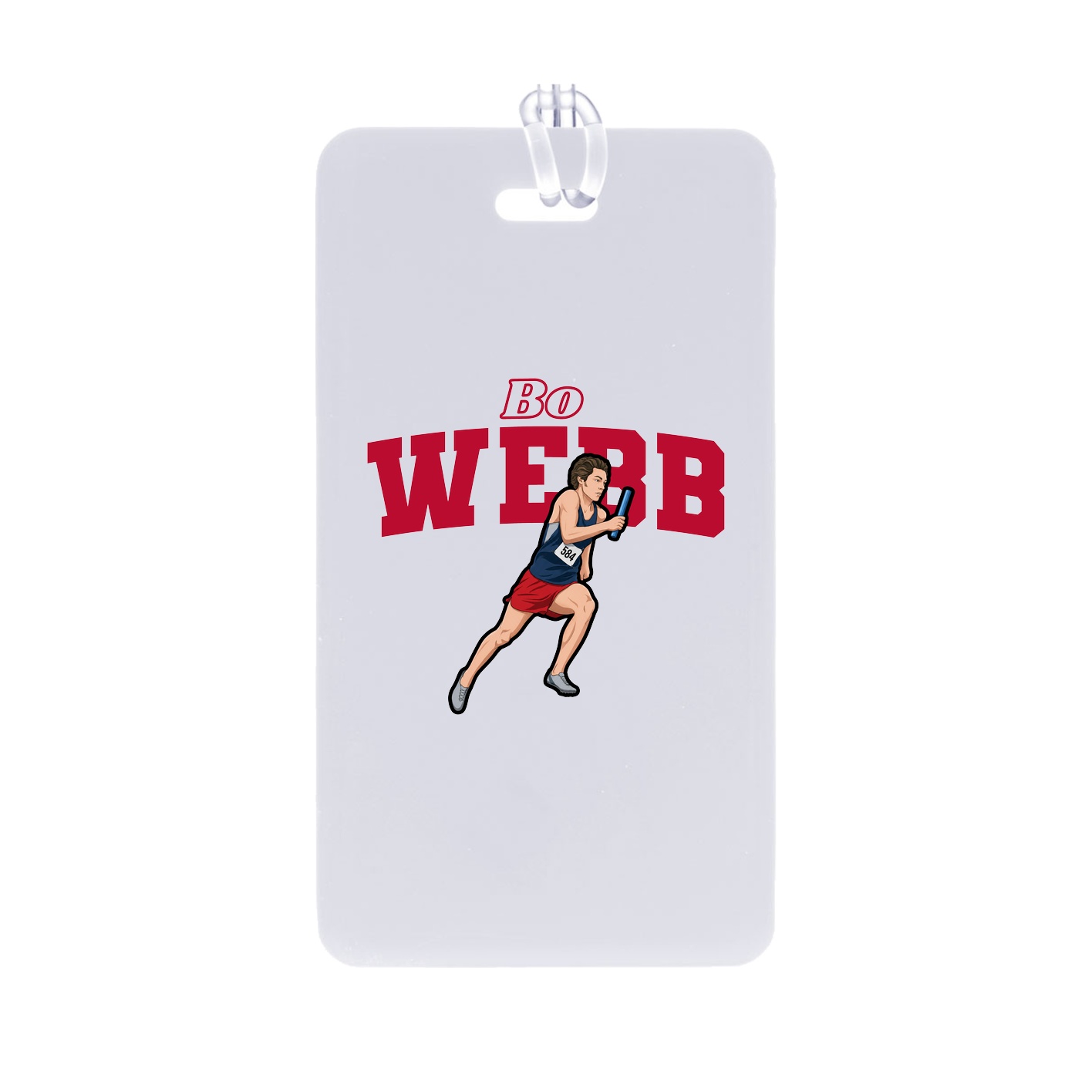 Bag Tag — Name Arch in Classic