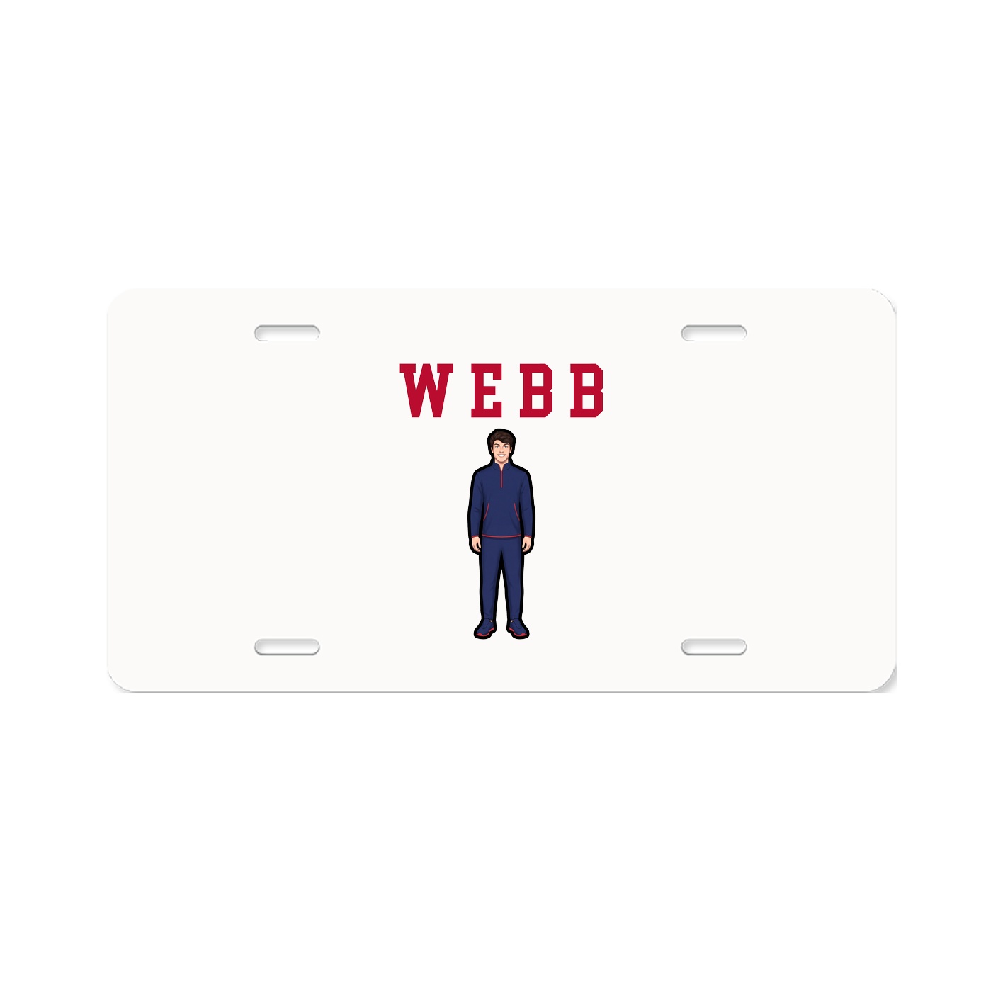 License Plate — Shirsey in Classic