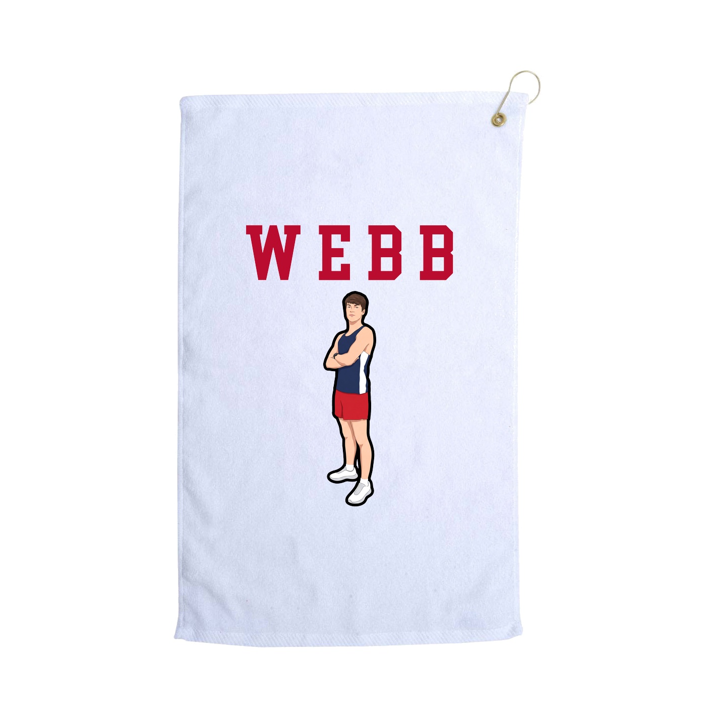 Golf Towel — Shirsey in White