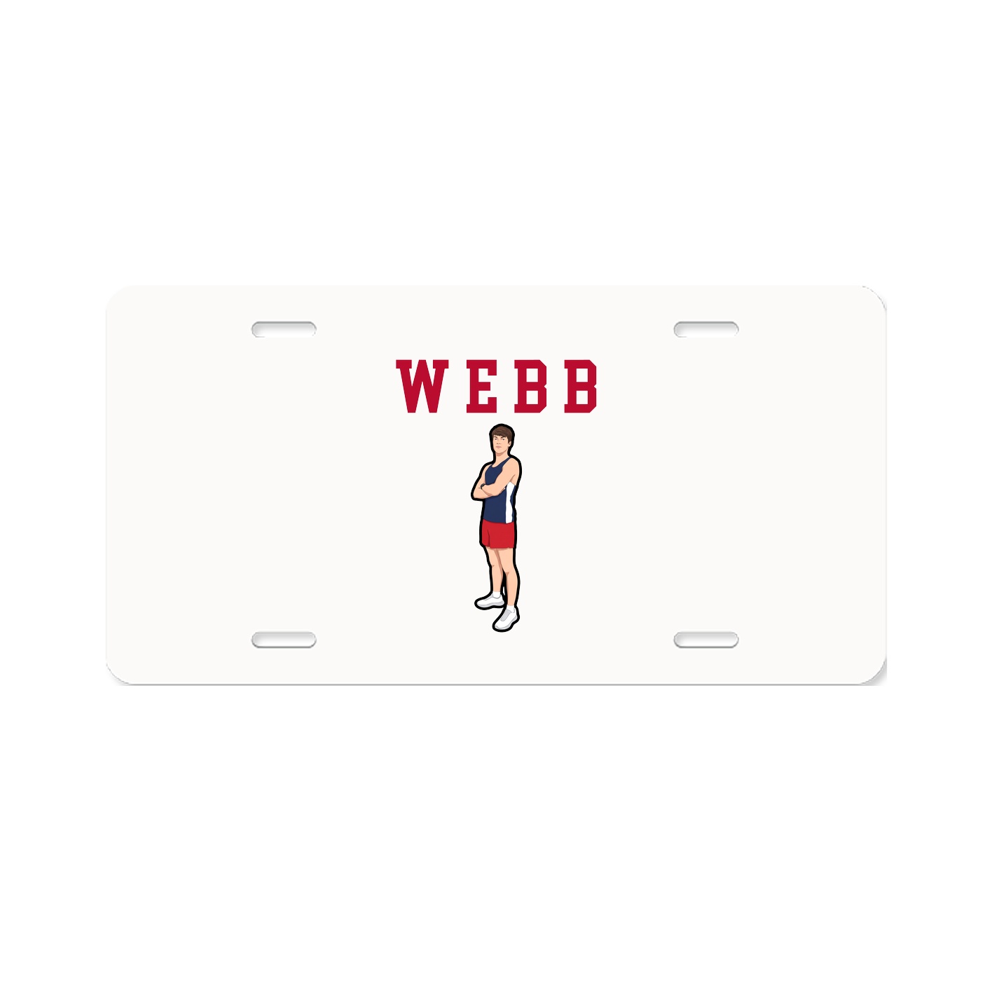 License Plate — Shirsey in Classic