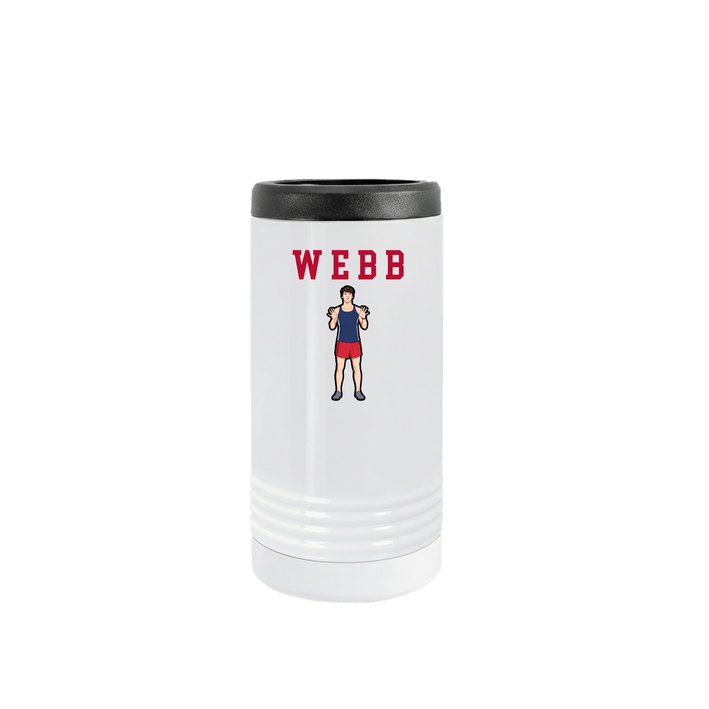Slim Beverage Holder — Shirsey in White