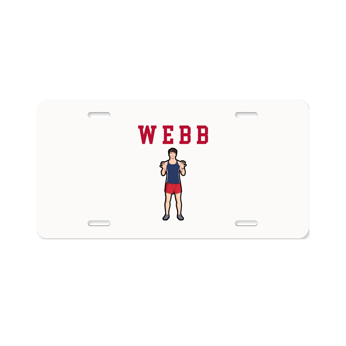 License Plate — Shirsey in Classic