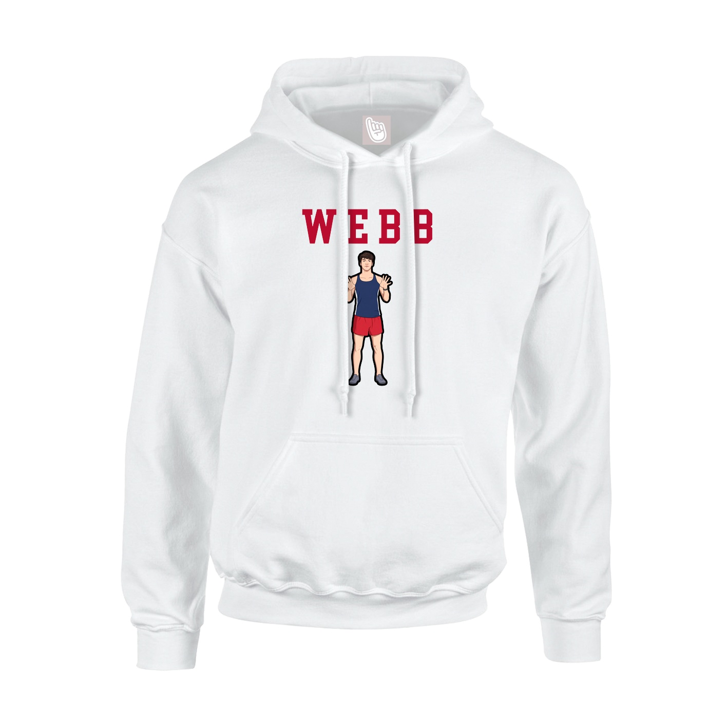 Youth Hoodie — Shirsey in White
