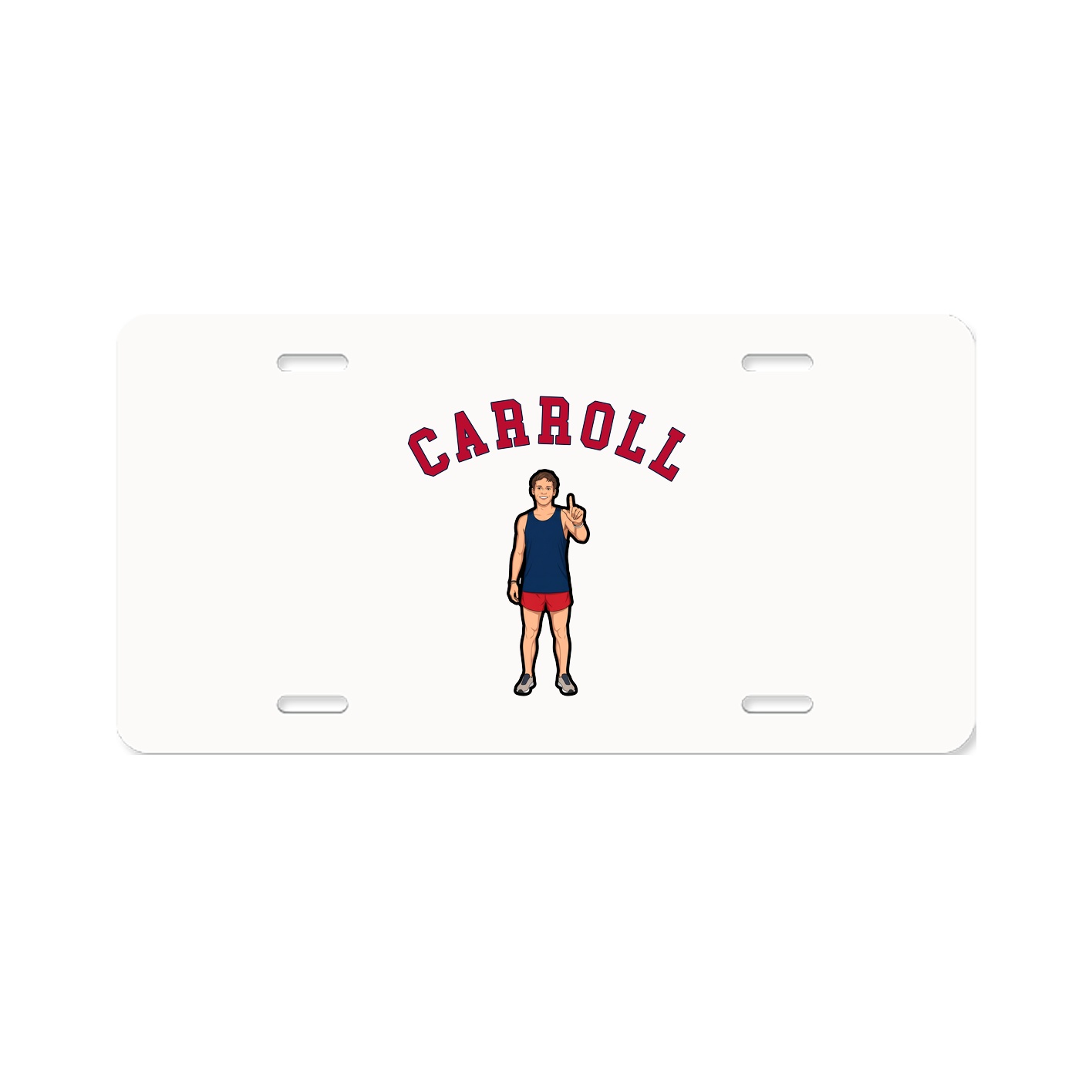 License Plate — Shirsey Arch in Classic