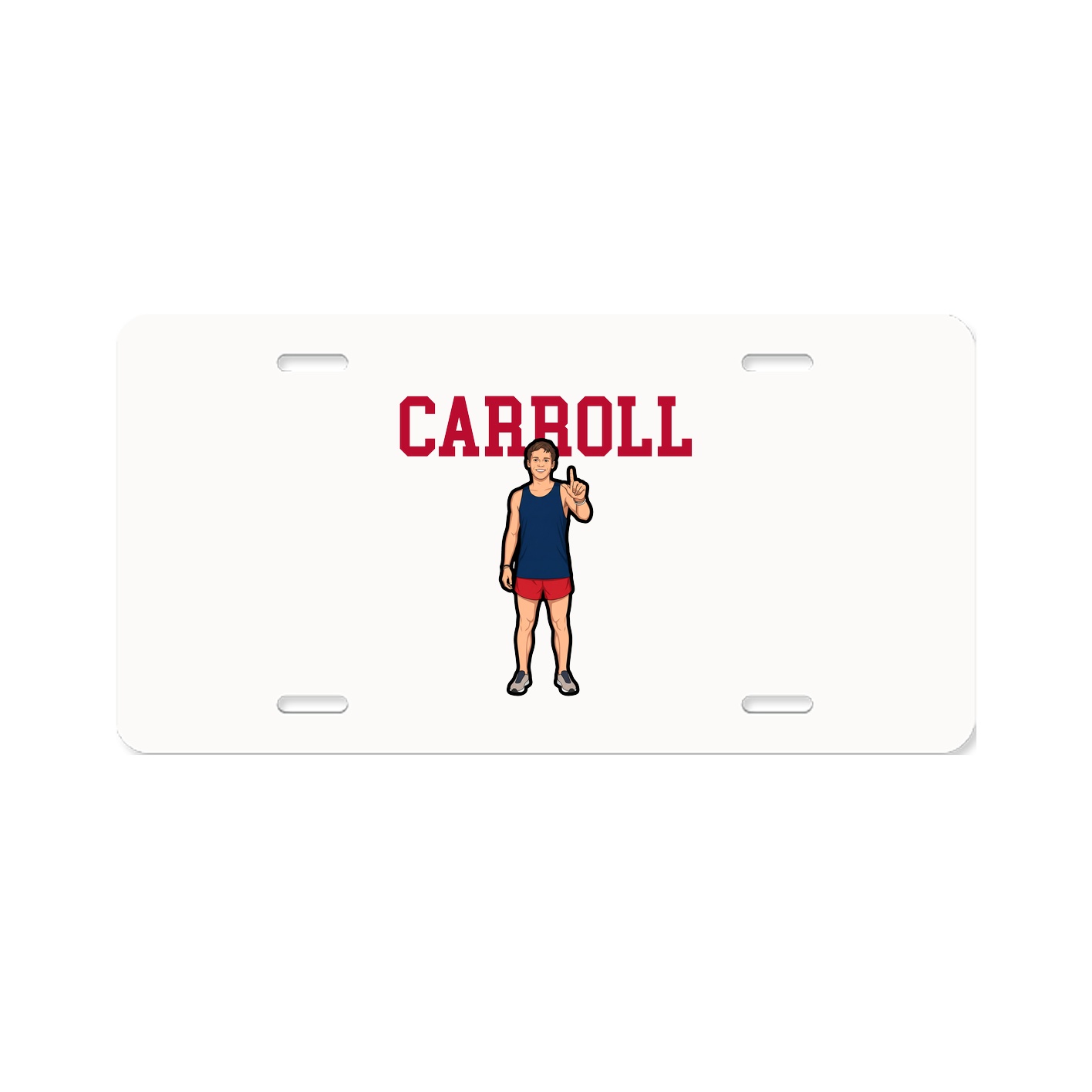License Plate — Shirsey in Classic