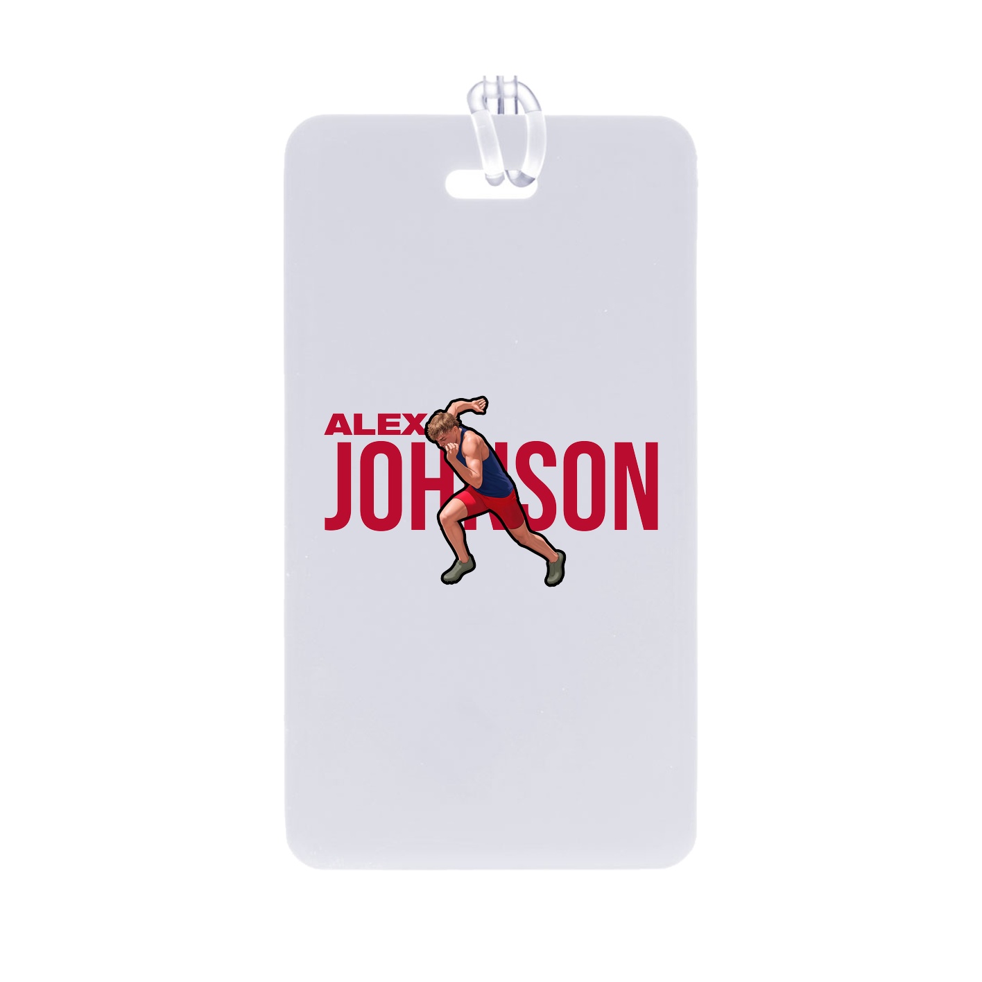 Bag Tag — Player Name in Classic