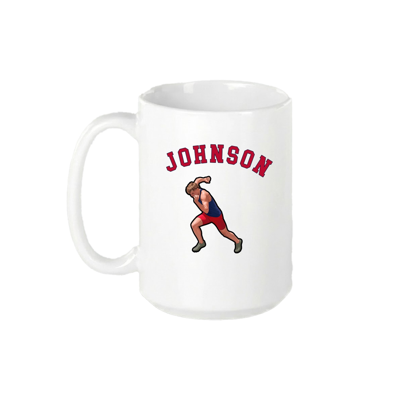 15oz Coffee Mug — Shirsey Arch in White