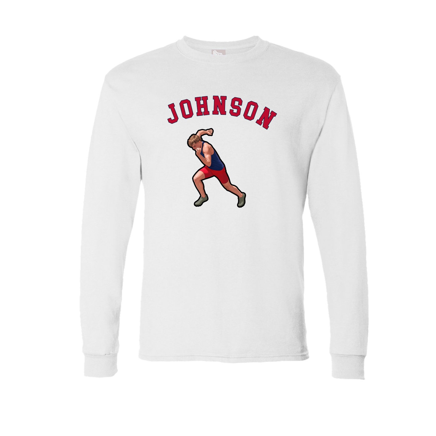 Long Sleeve Tee — Shirsey Arch in White