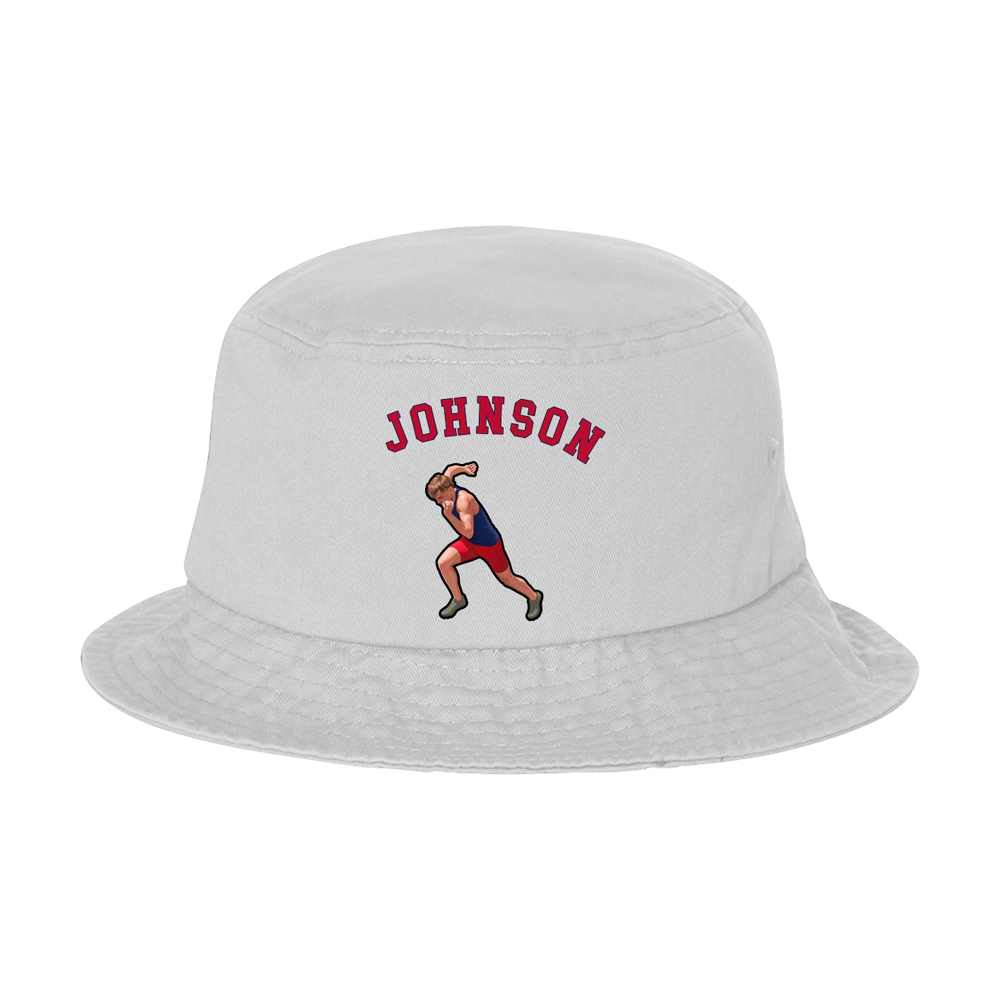 Bucket Cap — Shirsey Arch in White