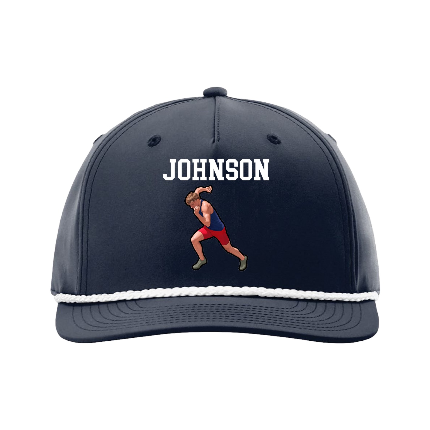 Five-Panel Classic Rope Cap — Shirsey in Navy