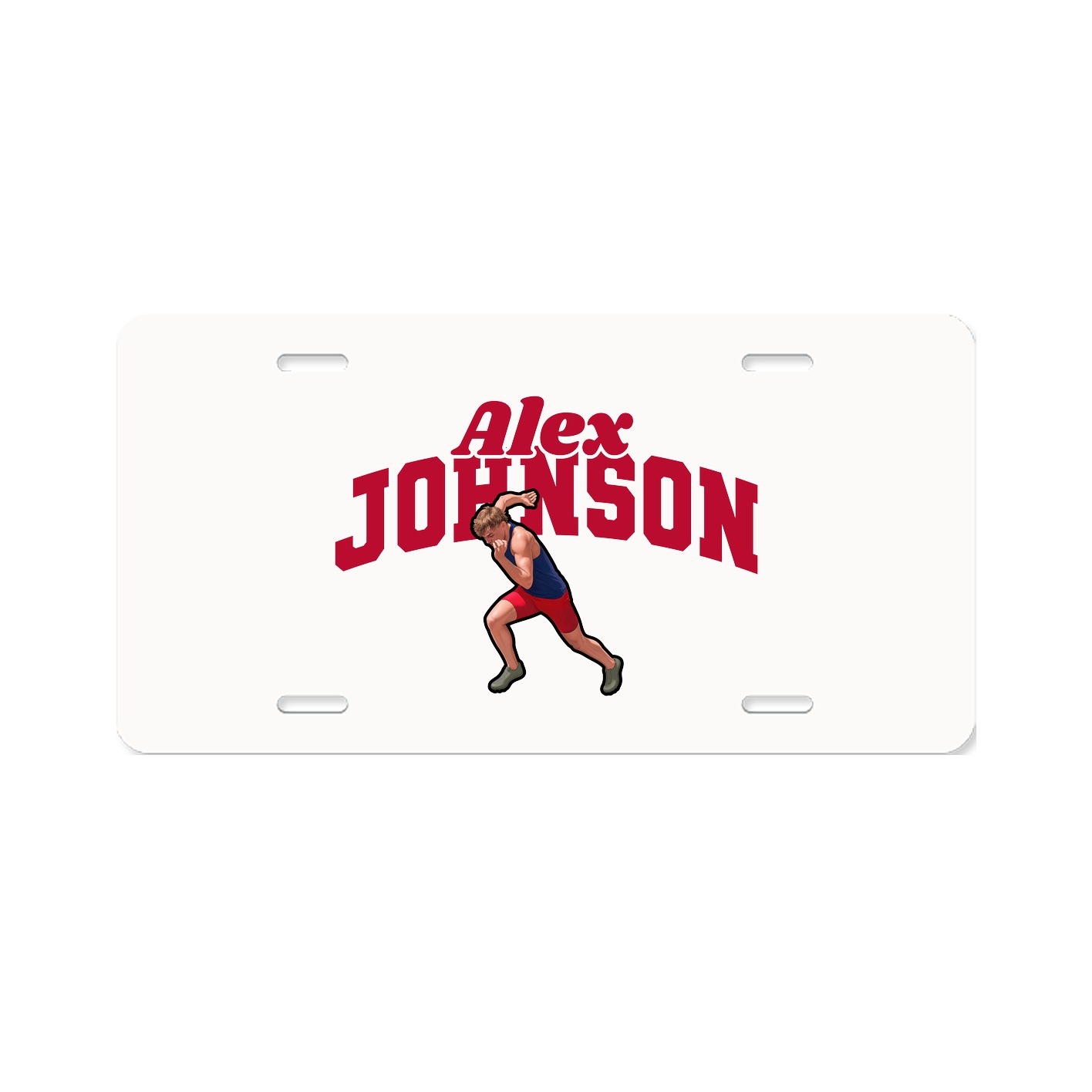 License Plate — Signature Arch in Classic