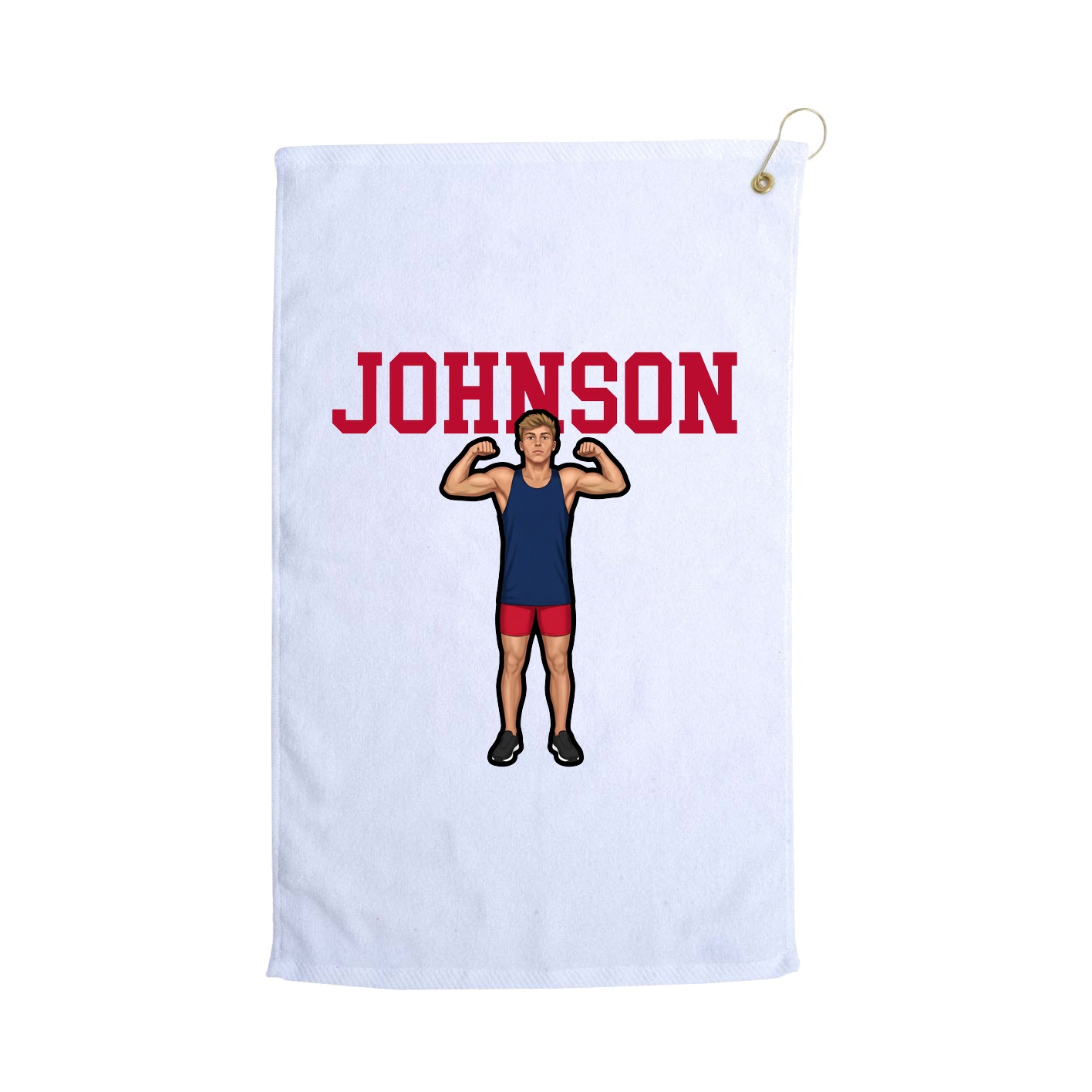 Golf Towel — Shirsey in White
